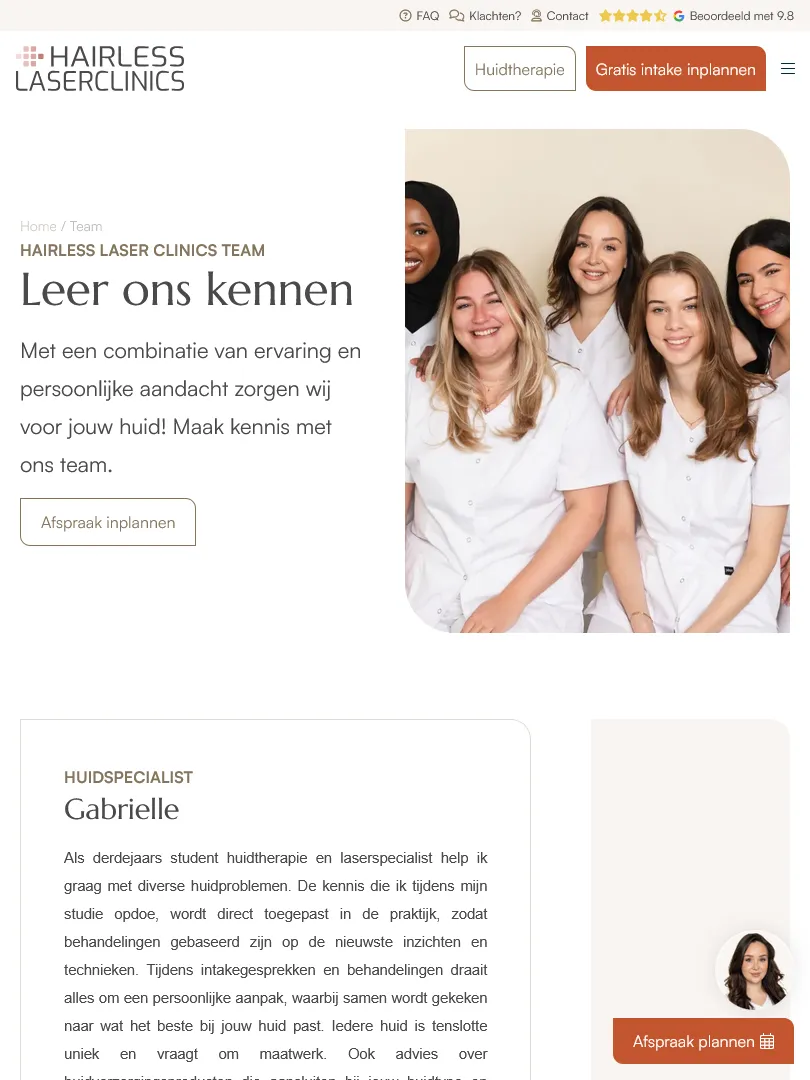 Hairless Laser Clinics team