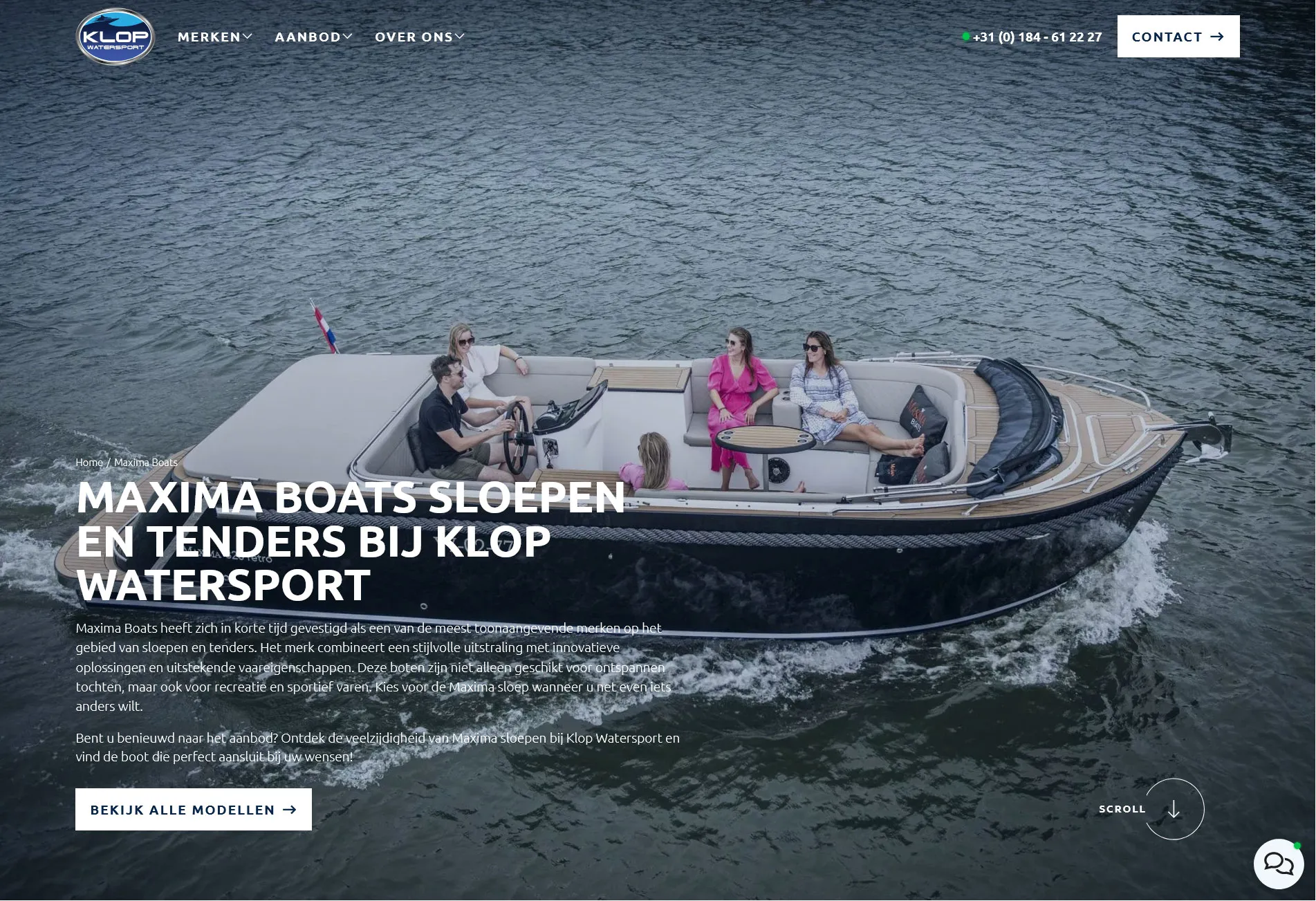 Klop Watersport merkenpagina