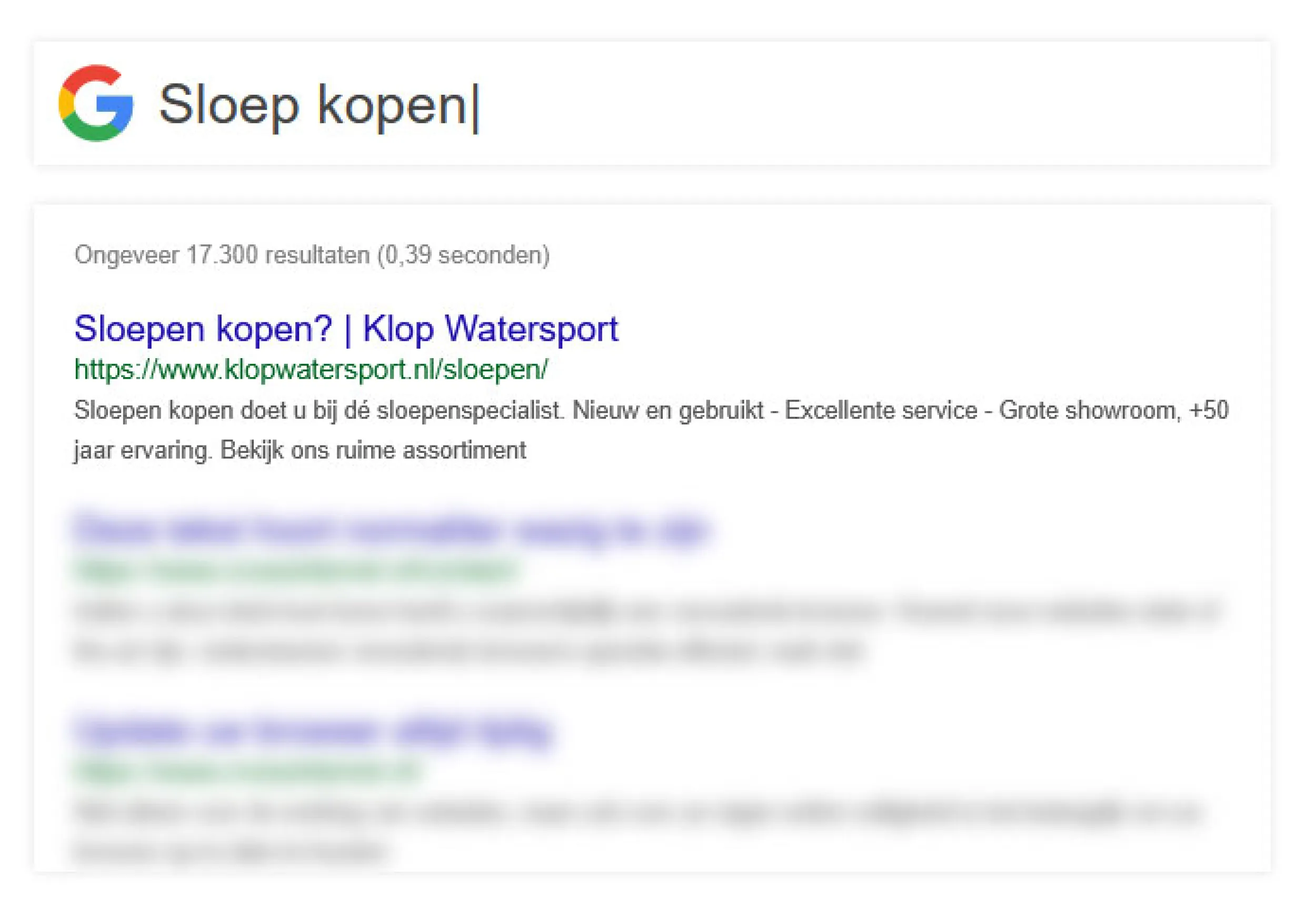 Online vindbaarheid Klop Watersport