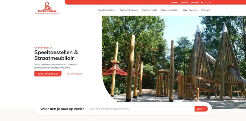 Spereco homepage banner