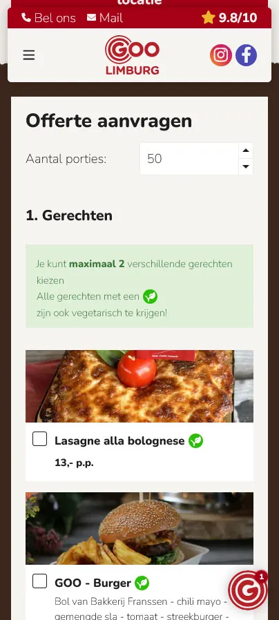 GOO Limburg - Offerte module