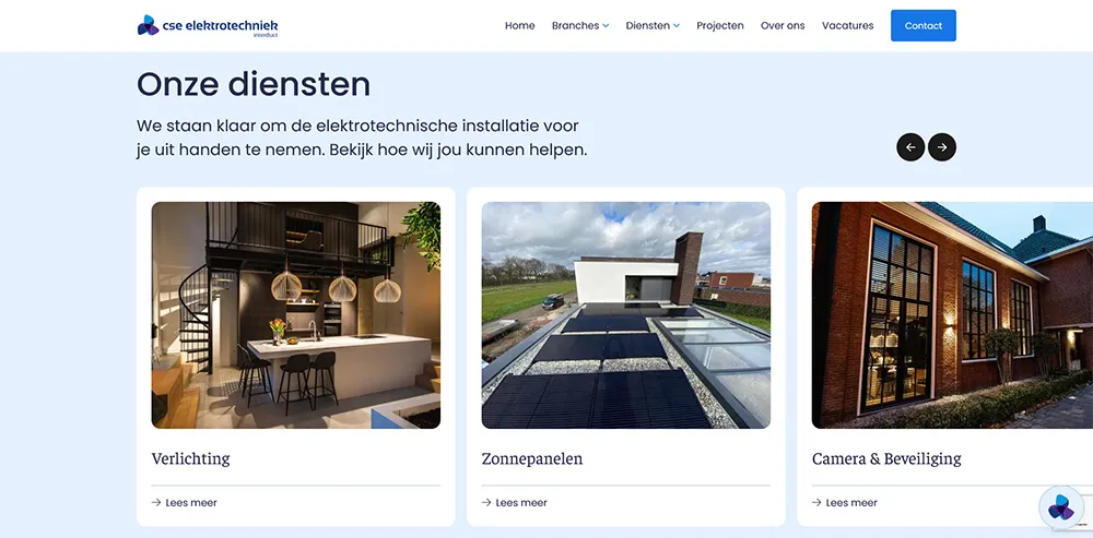 CSE Elektrotechniek diensten