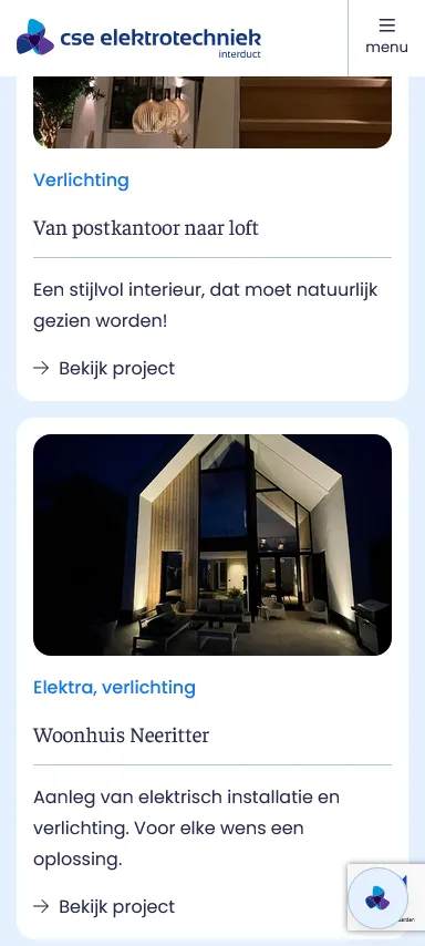 CSE Elektrotechniek projecten