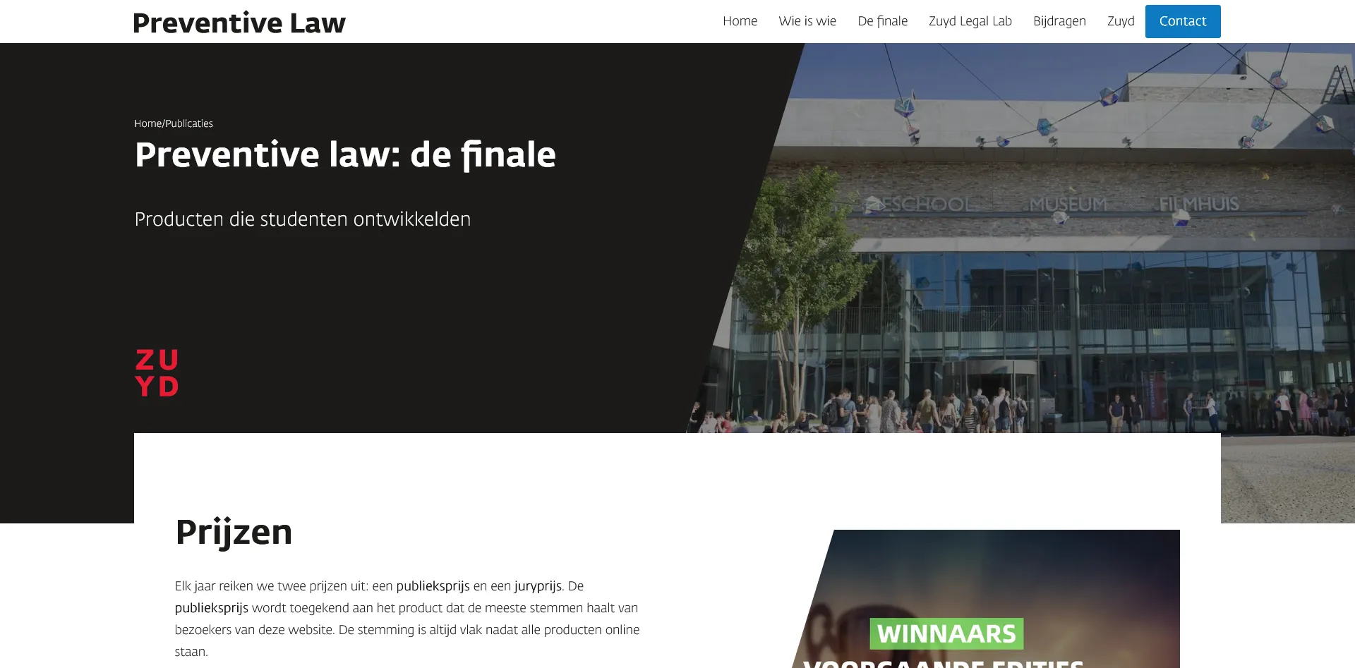 Zuyd Preventive Law prijzen