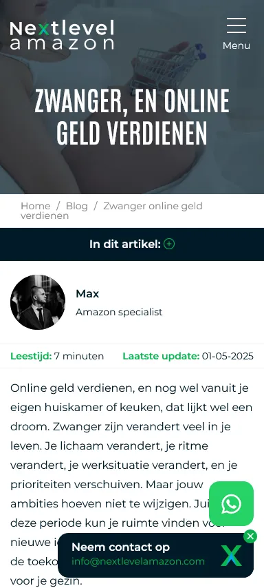 Next Level Amazon blog