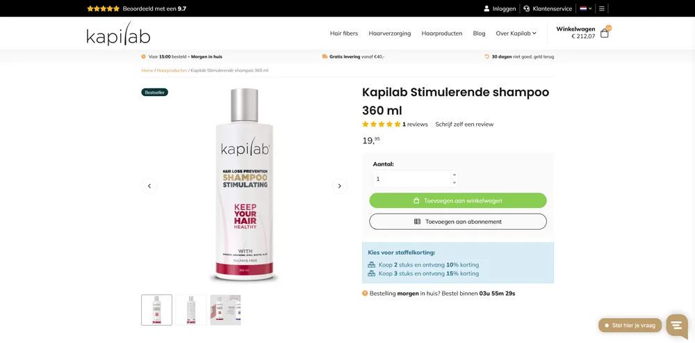 Kapilab productpagina desktop