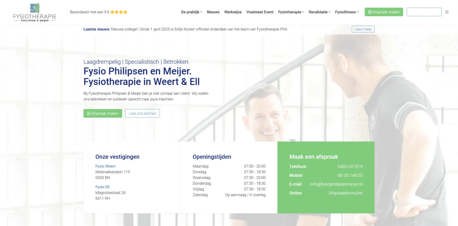 Fysiotherapie Philipsen en Meijer