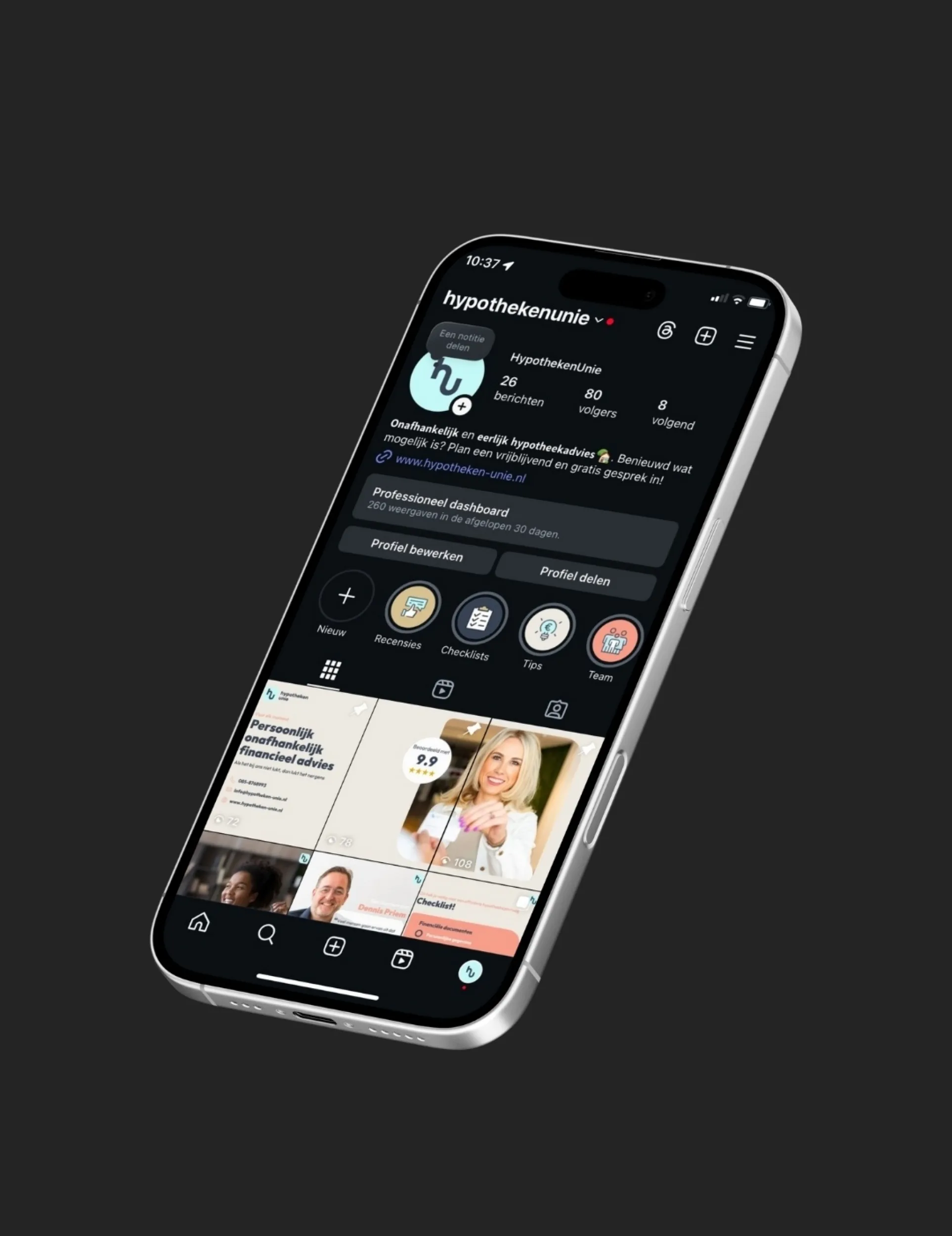 Social media marketing door Cross Internet uitgevoerd