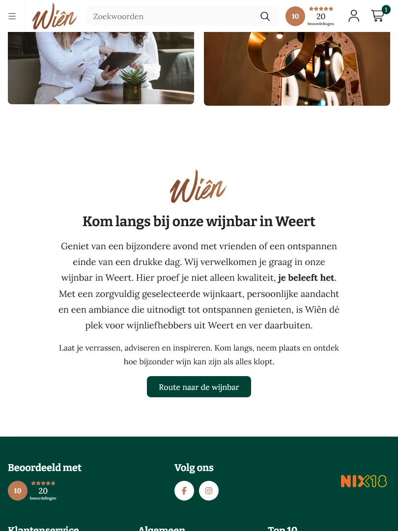 Wiên Weert wijnbar