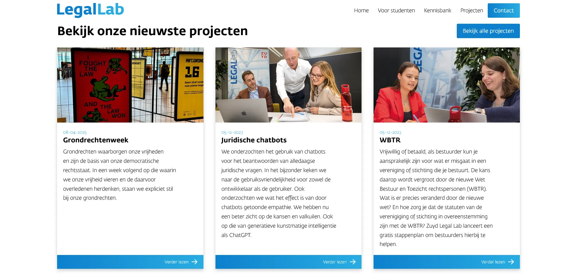 Zuyd Legal Lab projecten